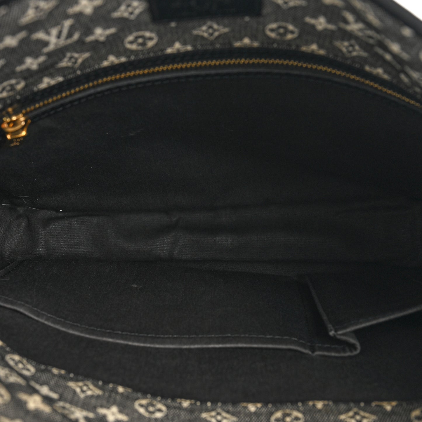Mini Monogram Besace Mary Kate Black