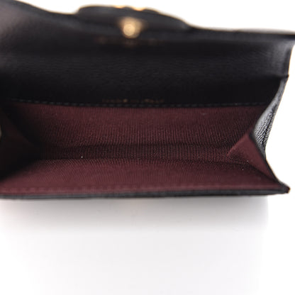 Chanel Caviar Quilted Flap Card Holder Black 5 of 9