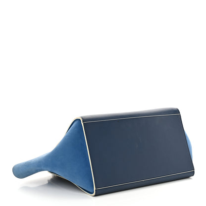 Celine Smooth Calfskin Suede Small Trapeze Turquoise 4 of 17