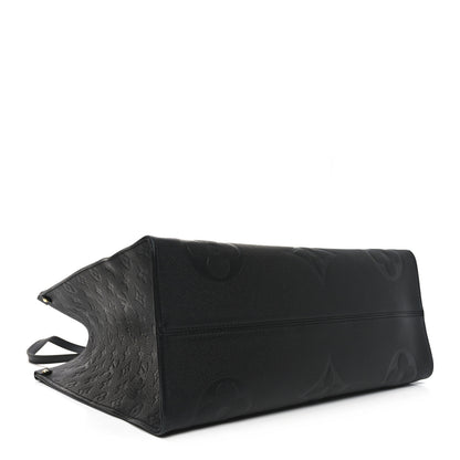 Louis Vuitton Empreinte Monogram Giant Onthego GM Black 4 of 9