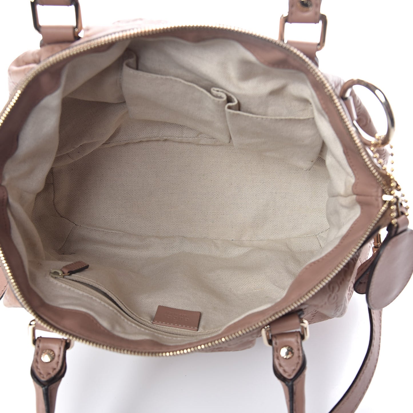 Guccissima Medium Sukey Top Handle Bag Dusty Rose
