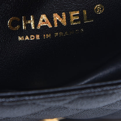 Chanel Caviar Quilted Mini Top Handle Rectangular Flap Black 6 of 9