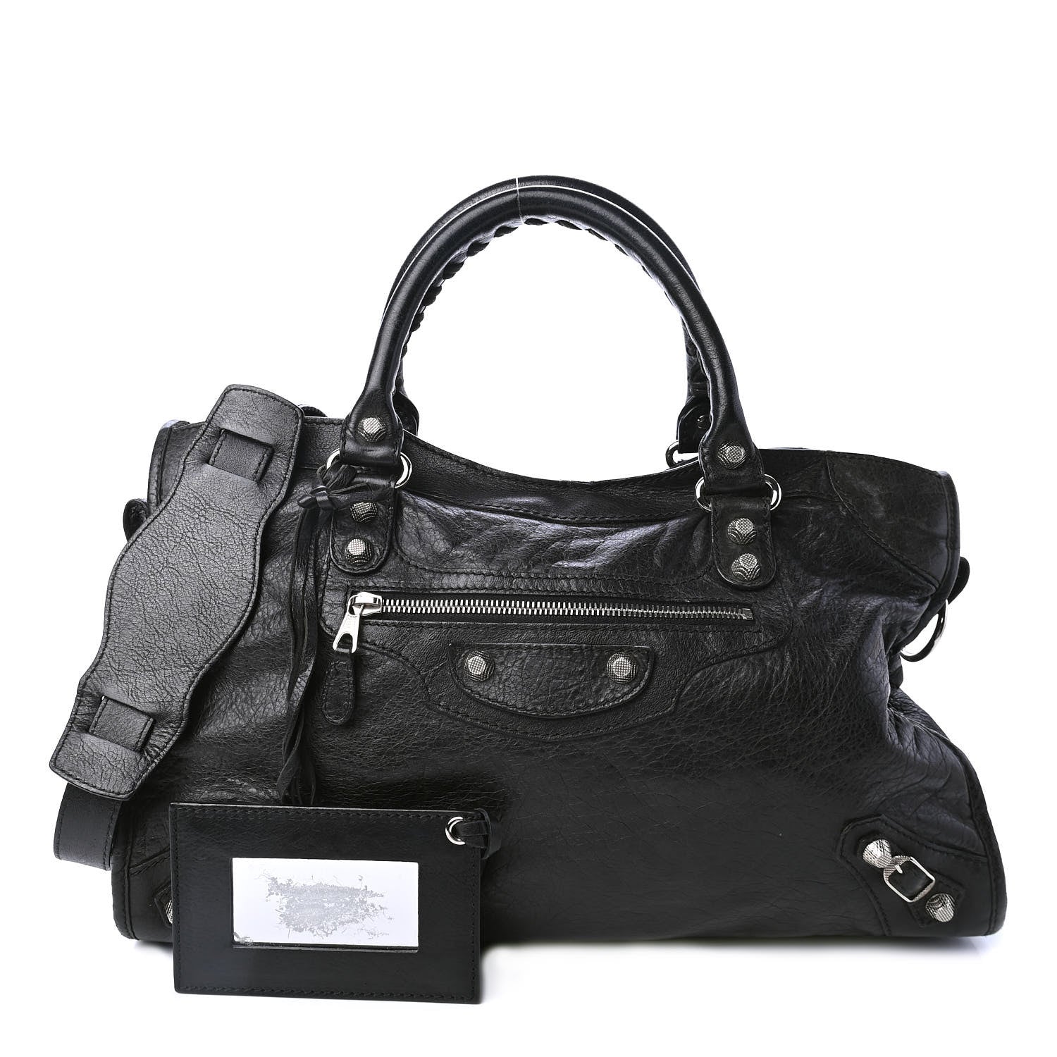 Balenciaga Agneau Giant 12 Silver Hardware City Black 1 of 7