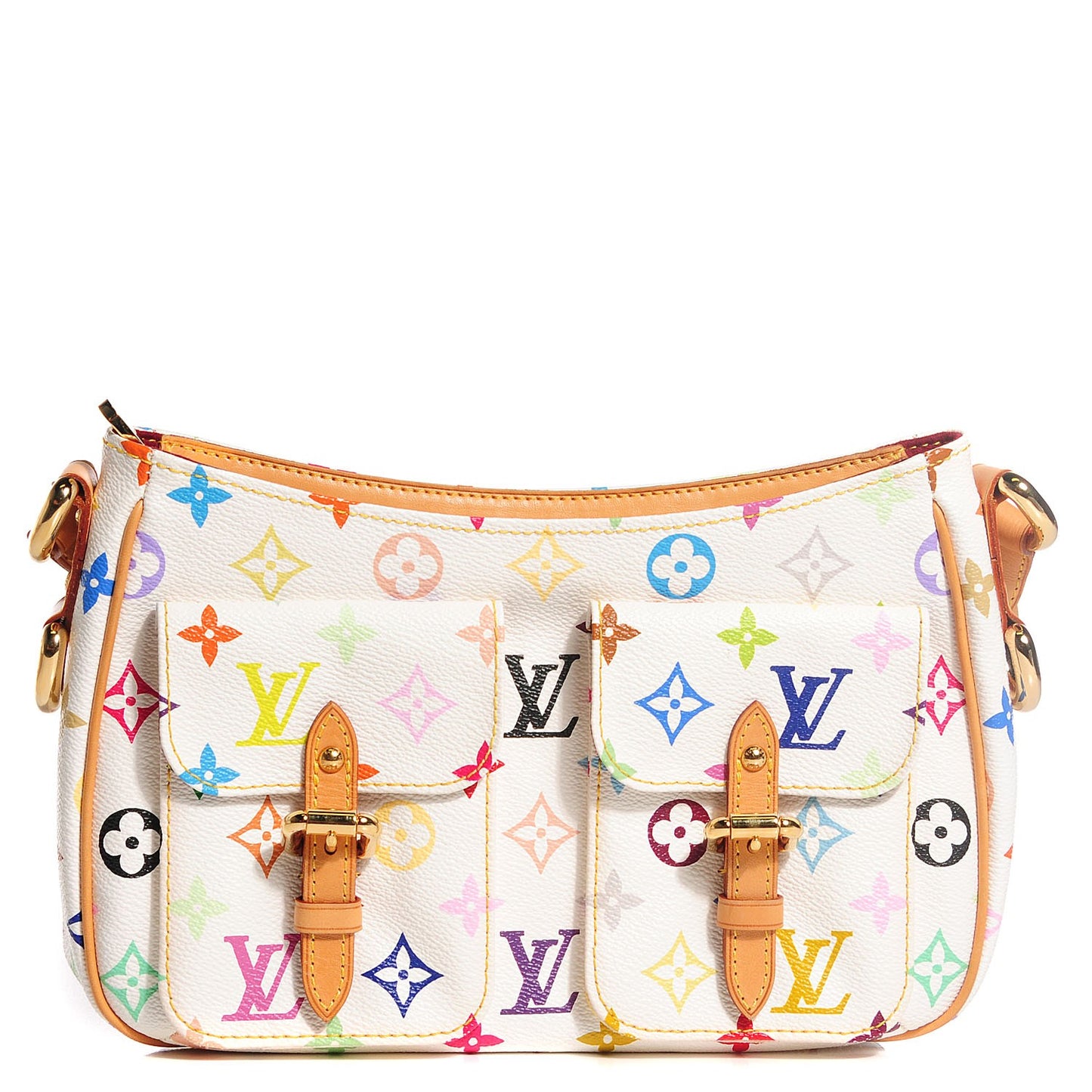 Monogram Multicolor Lodge PM White
