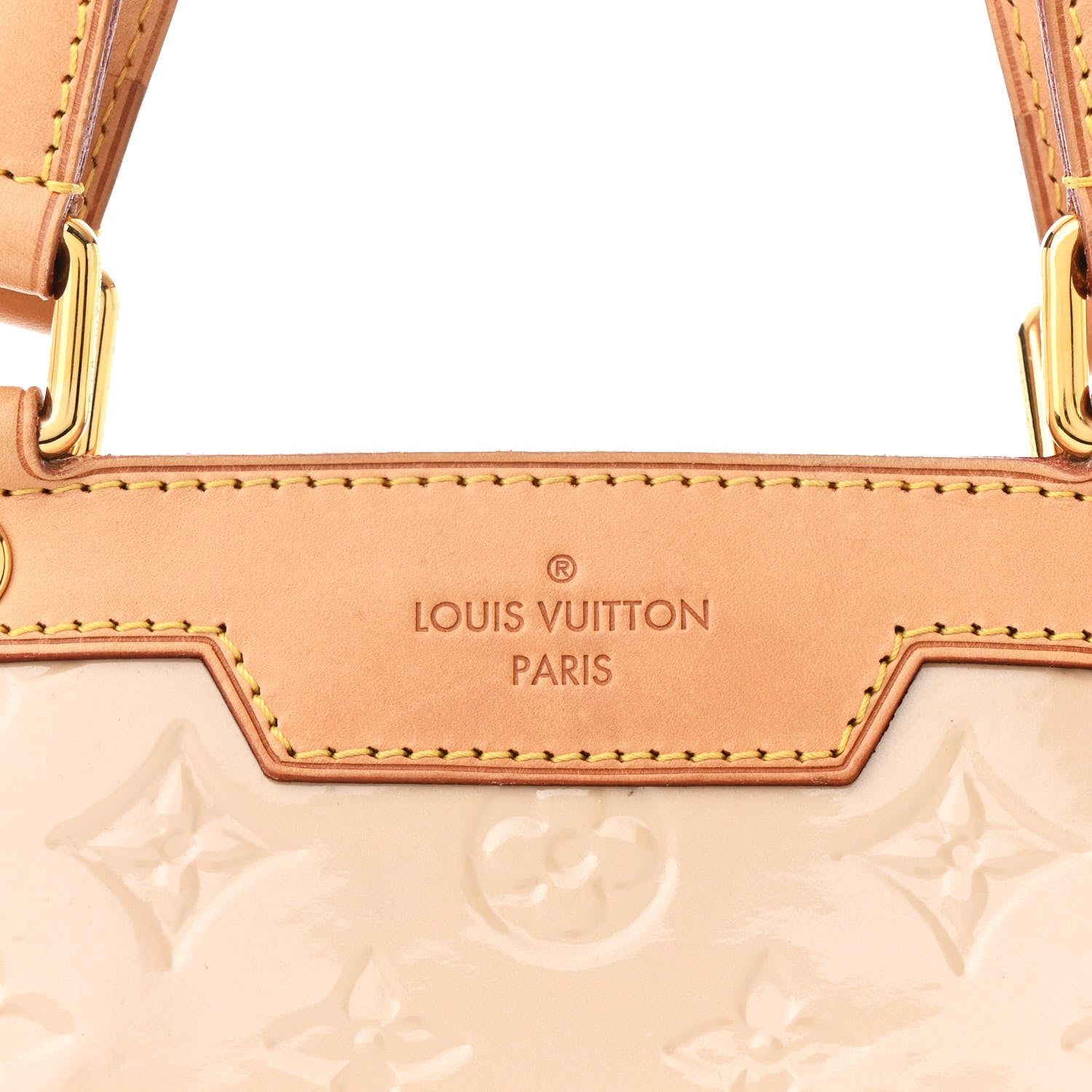 Louis Vuitton Vernis Brea GM Blanc Corail 8 of 13