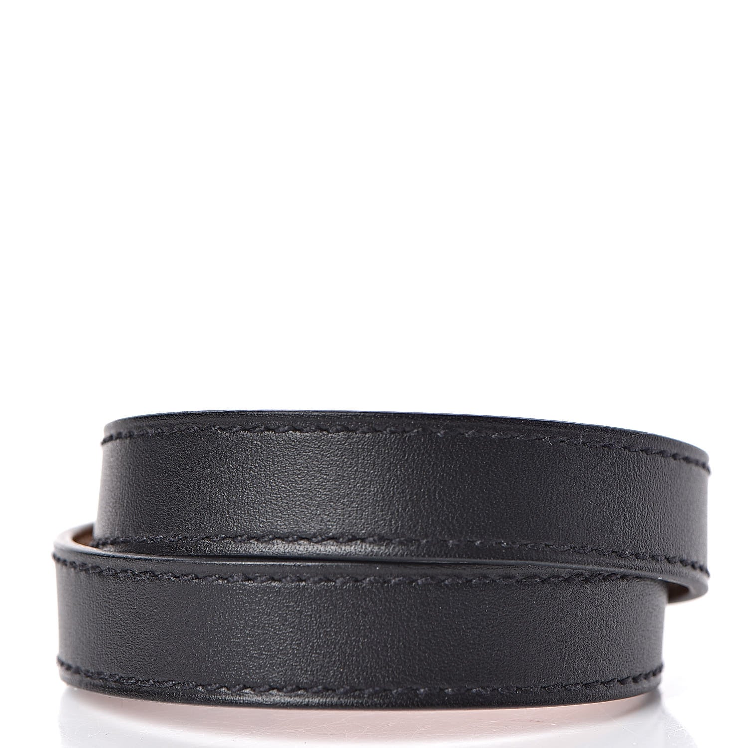Hermes Chamonix Kelly Double Tour Bracelet S Black 3 of 5