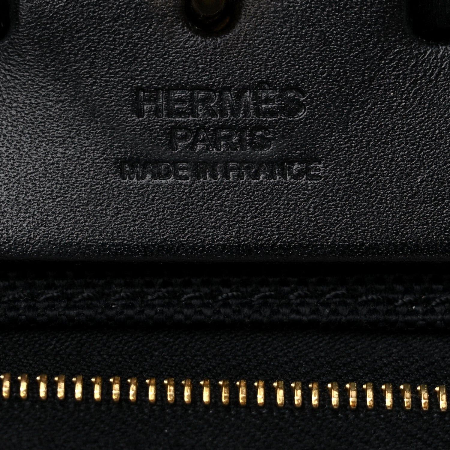 Hermes Military Toile Vache Hunter Herbag Zip PM 31 Black 7 of 11