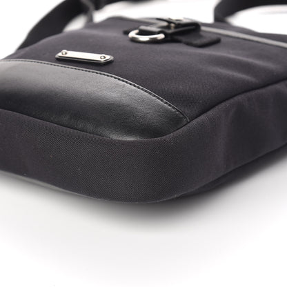Saint Laurent Canvas Rivington Race Pouch Black 8 of 9