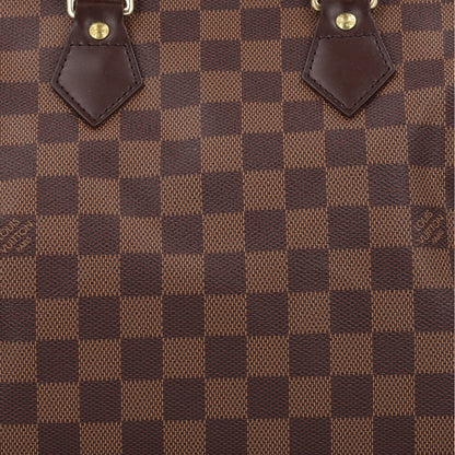 Louis Vuitton Damier Ebene Speedy 25 7 of 9