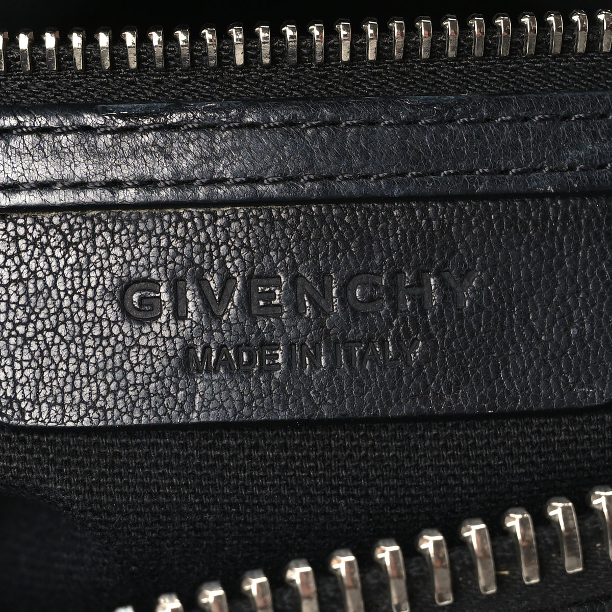 Sugar Goatskin Mini Antigona Black