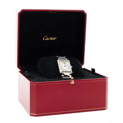 Cartier Stainless Steel 25mm Must de Cartier Tank Quartz Watch 5 of 5