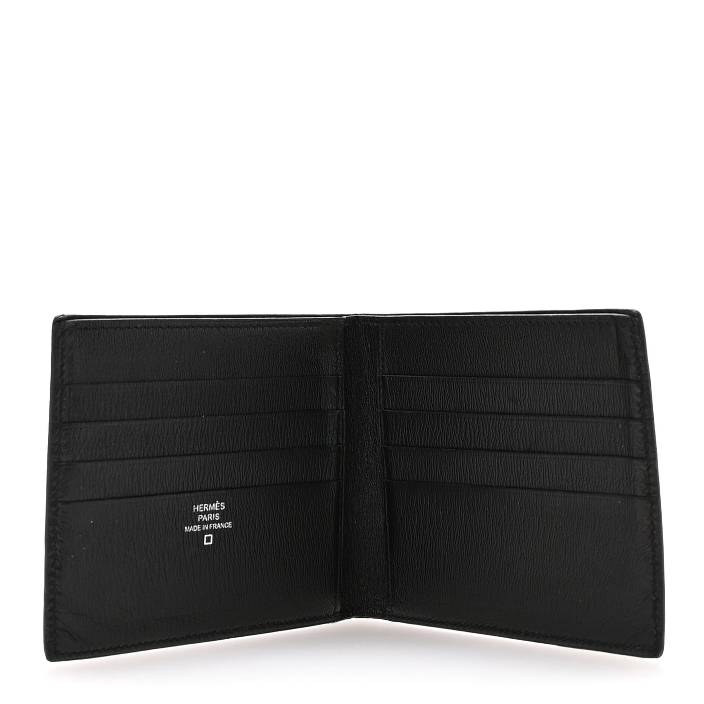 Matte Alligator MC2 Copernic Compact Wallet Black