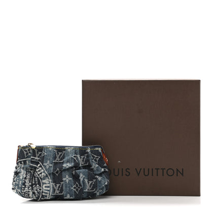 Louis Vuitton Denim Raye Trousse Cosmetic Pouch 8 of 8