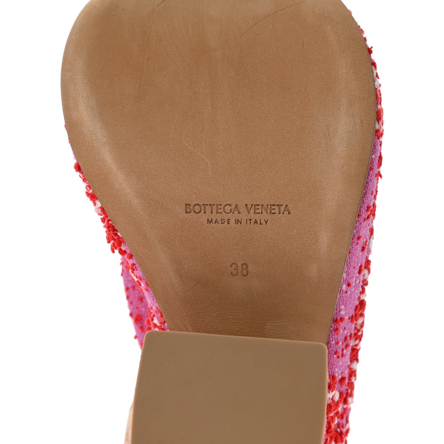 Boucle Slide Platform 115 Wedge Sandals 38 Bubble Gum
