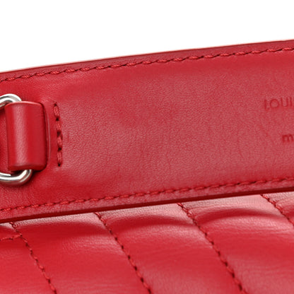 Louis Vuitton Calfskin New Wave Chain MM Ecarlate 10 of 10