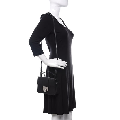 Jimmy Choo Calfskin Rebel Crossbody Bag Black 2 of 10