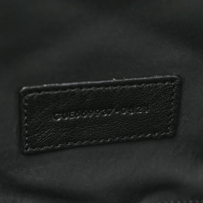 Saint Laurent Lambskin Quilted Lolita Cosmetic Pouch Black 7 of 7