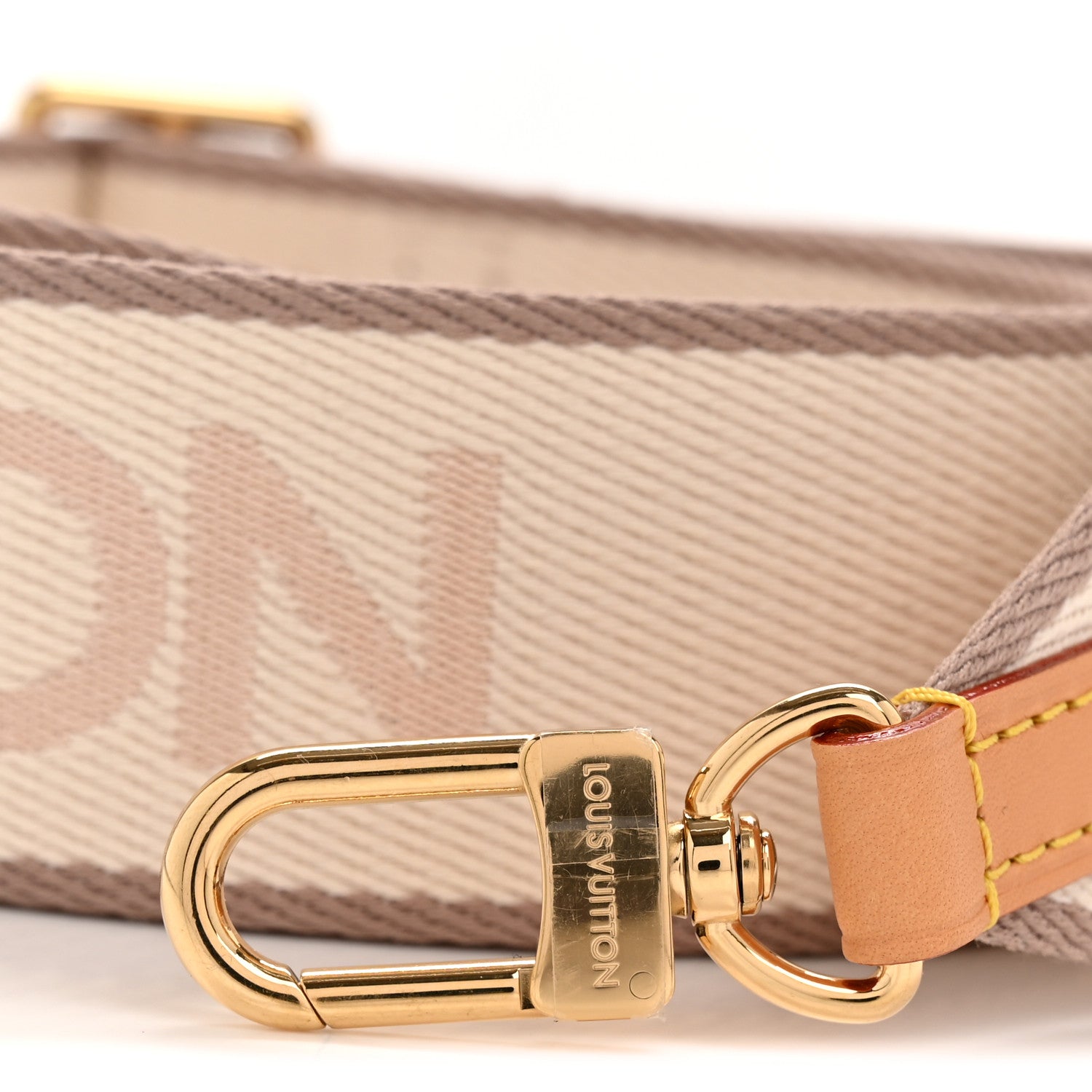Louis Vuitton Jacquard Shoulder Strap Beige 5 of 6