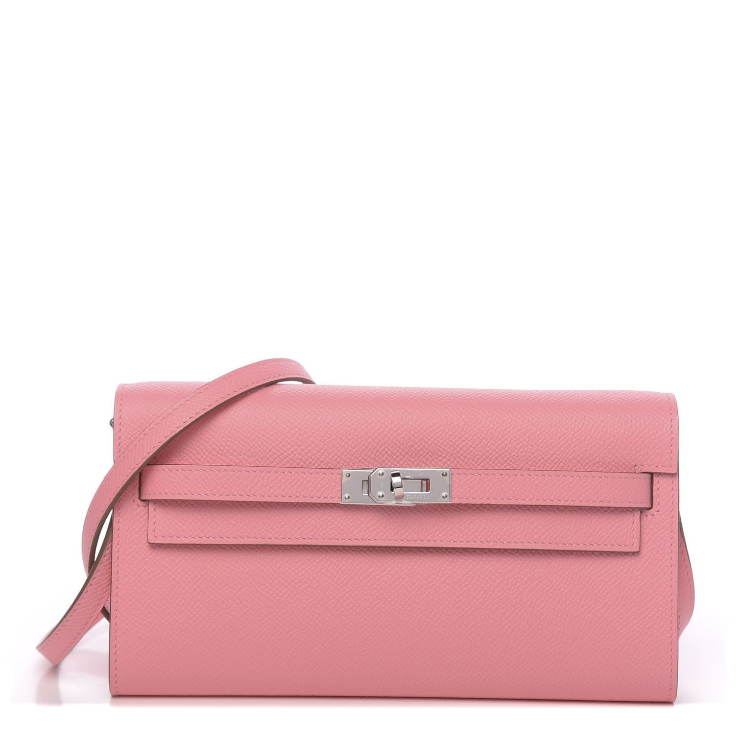Epsom Kelly Wallet To Go Rose Confetti