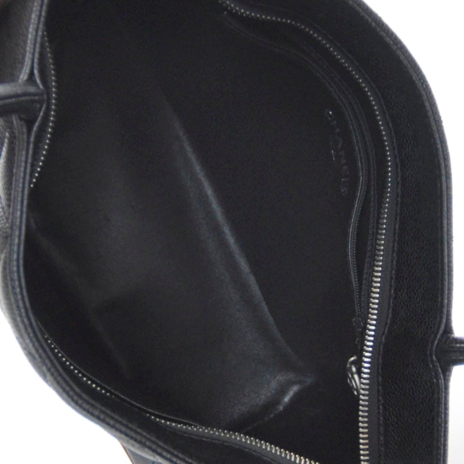 Chanel Caviar Quilted Medallion Tote Black 6 of 8