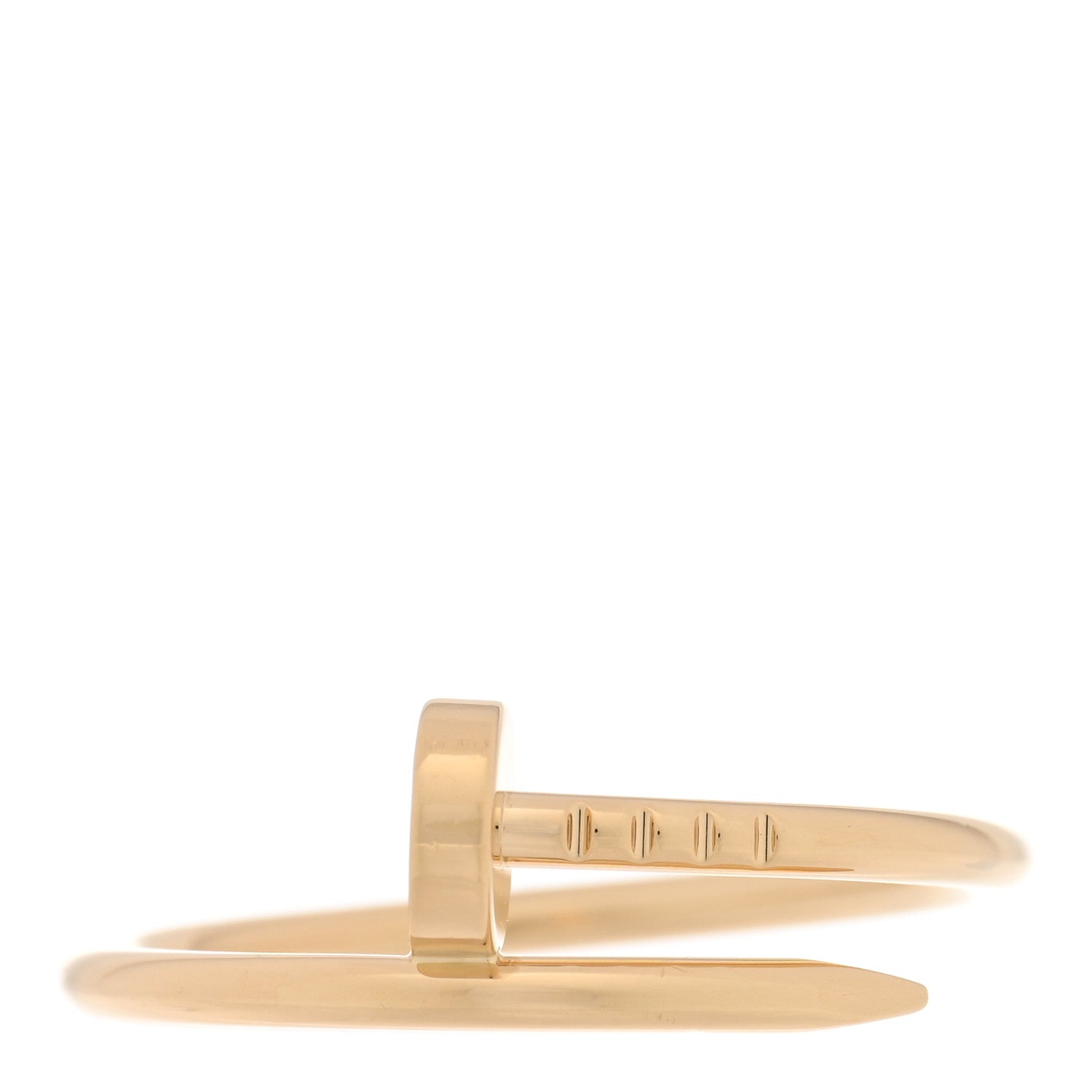 Cartier 18K Yellow Gold Small Juste Un Clou Ring 59 8.75 1 of 5