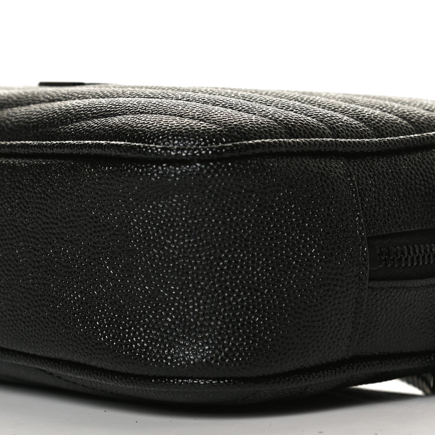 Grain De Poudre Matelasse Monogram Mini Lou Camera Bag Black