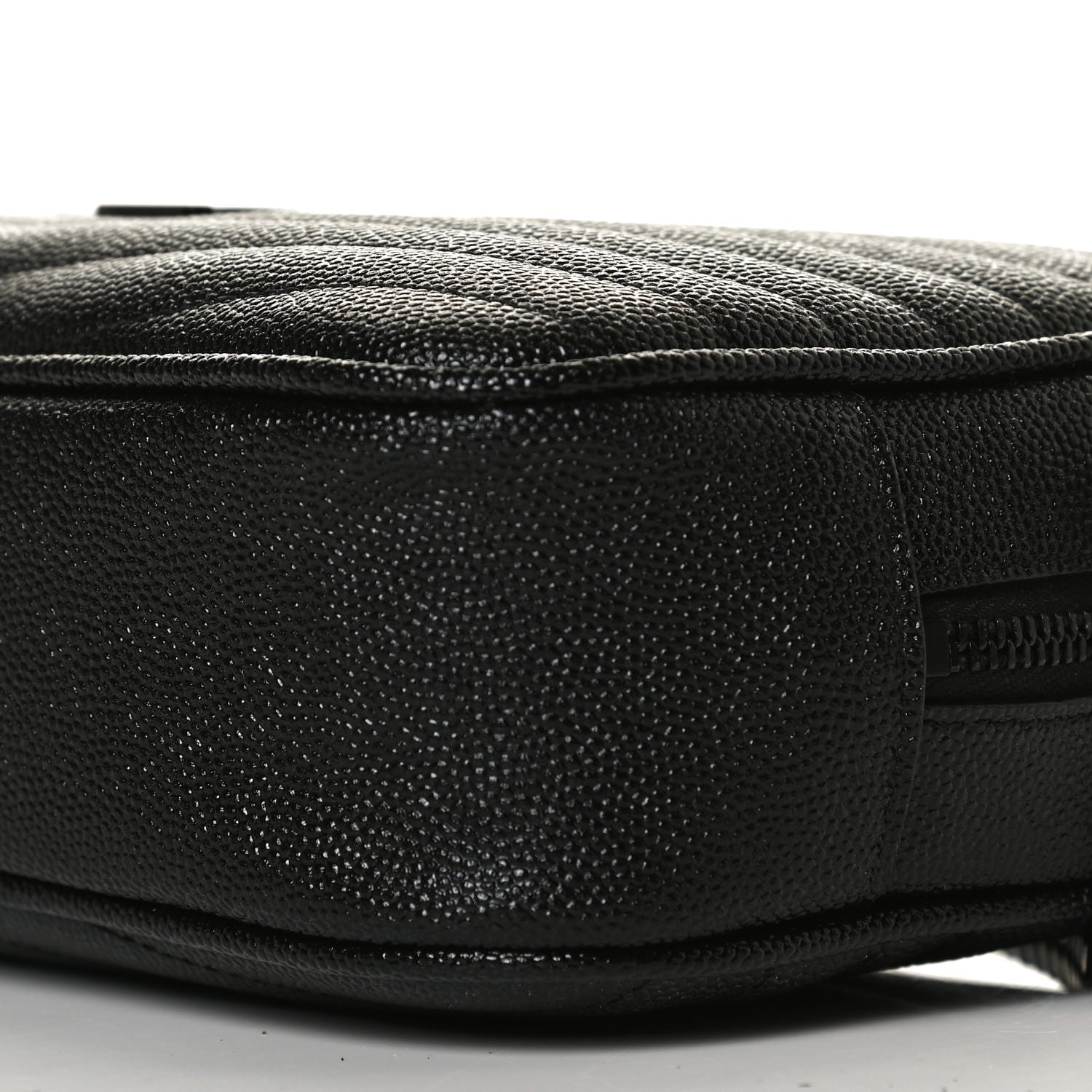 Saint Laurent Grain De Poudre Matelasse Monogram Mini Lou Camera Bag Black 10 of 12