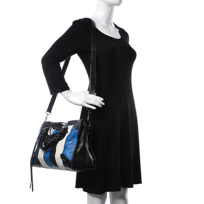 Balenciaga Agneau Arena Multicolore Classic Hardware City Bleu White Black 3 of 12