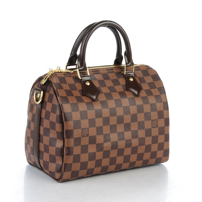 Louis Vuitton Damier Ebene Speedy Bandouliere 25 3 of 8