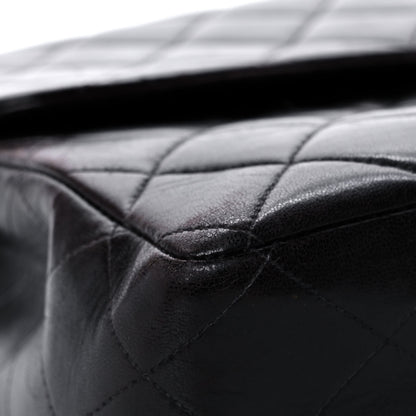 Chanel Lambskin Jumbo Single Flap Dark Brown 10 of 19