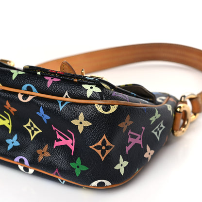 Louis Vuitton Monogram Multicolor Lodge PM Black 8 of 10