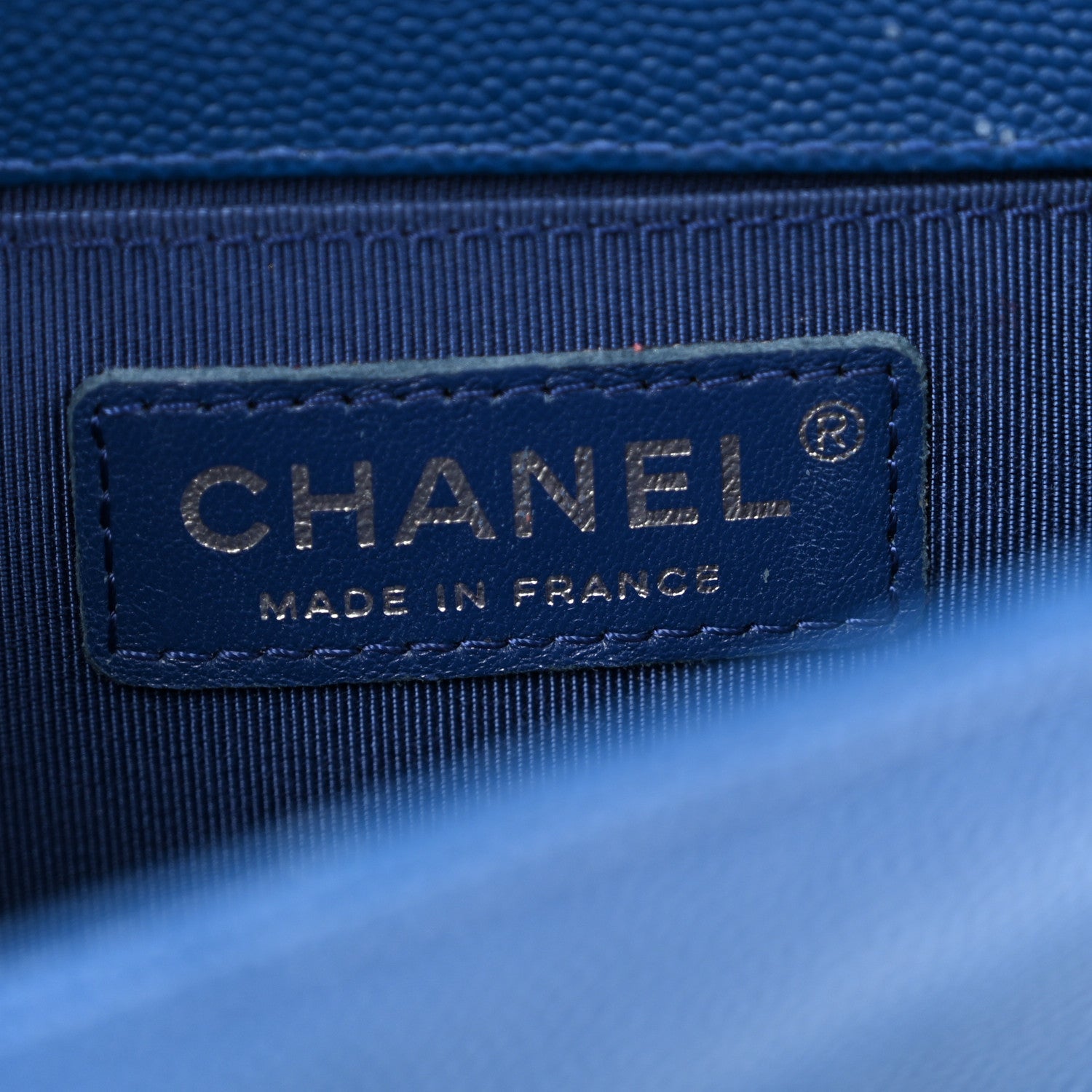 Chanel Caviar Quilted Small Boy Flap Dark Blue 5 of 13