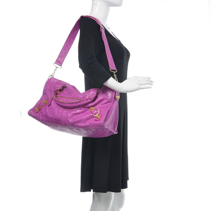 Balenciaga Agneau Giant 21 Gold Hardware Part Time Magenta 2 of 16