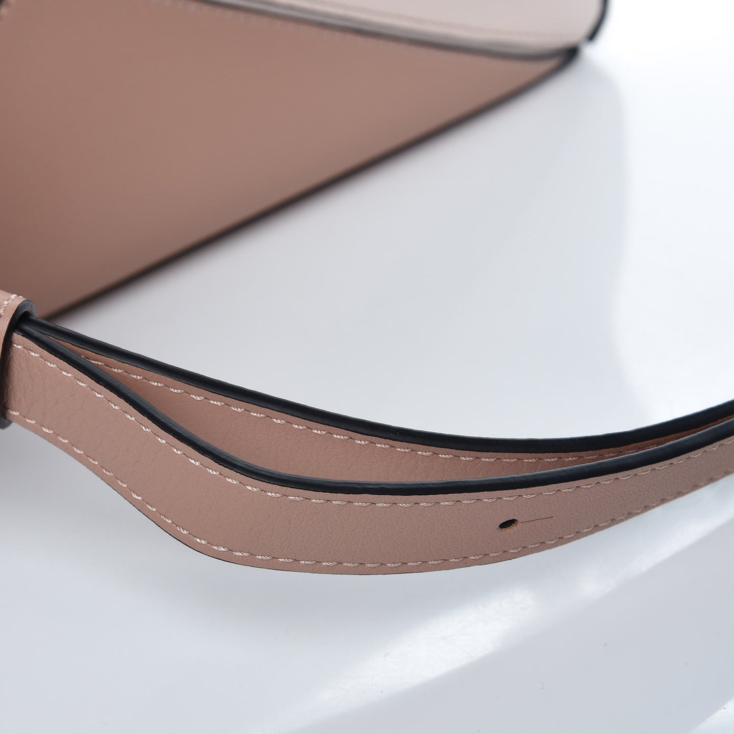 Calfskin Suede Small Puzzle Bag Blush