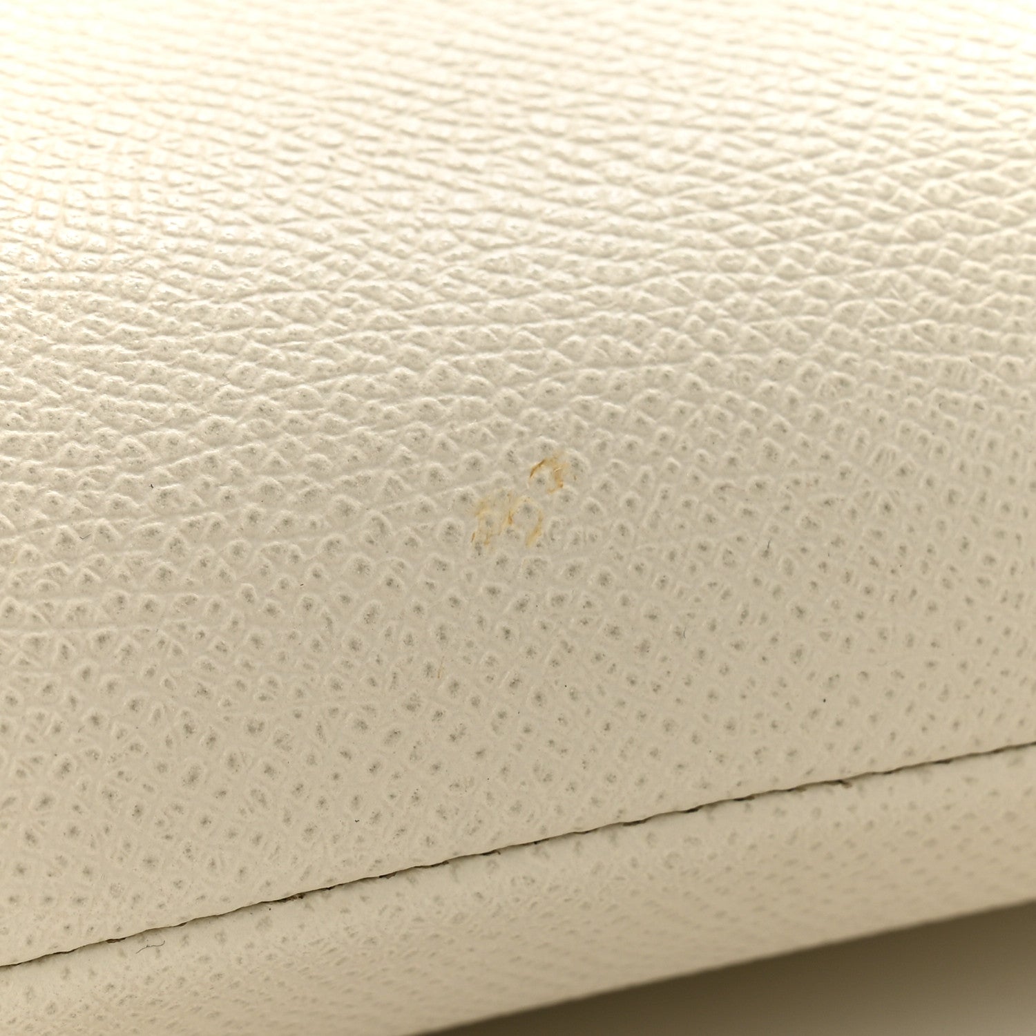 Christian Dior Grained Calfskin Saddle Bag White 11 of 16