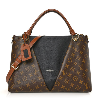 Louis Vuitton Monogram V Tote MM Black 1 of 5