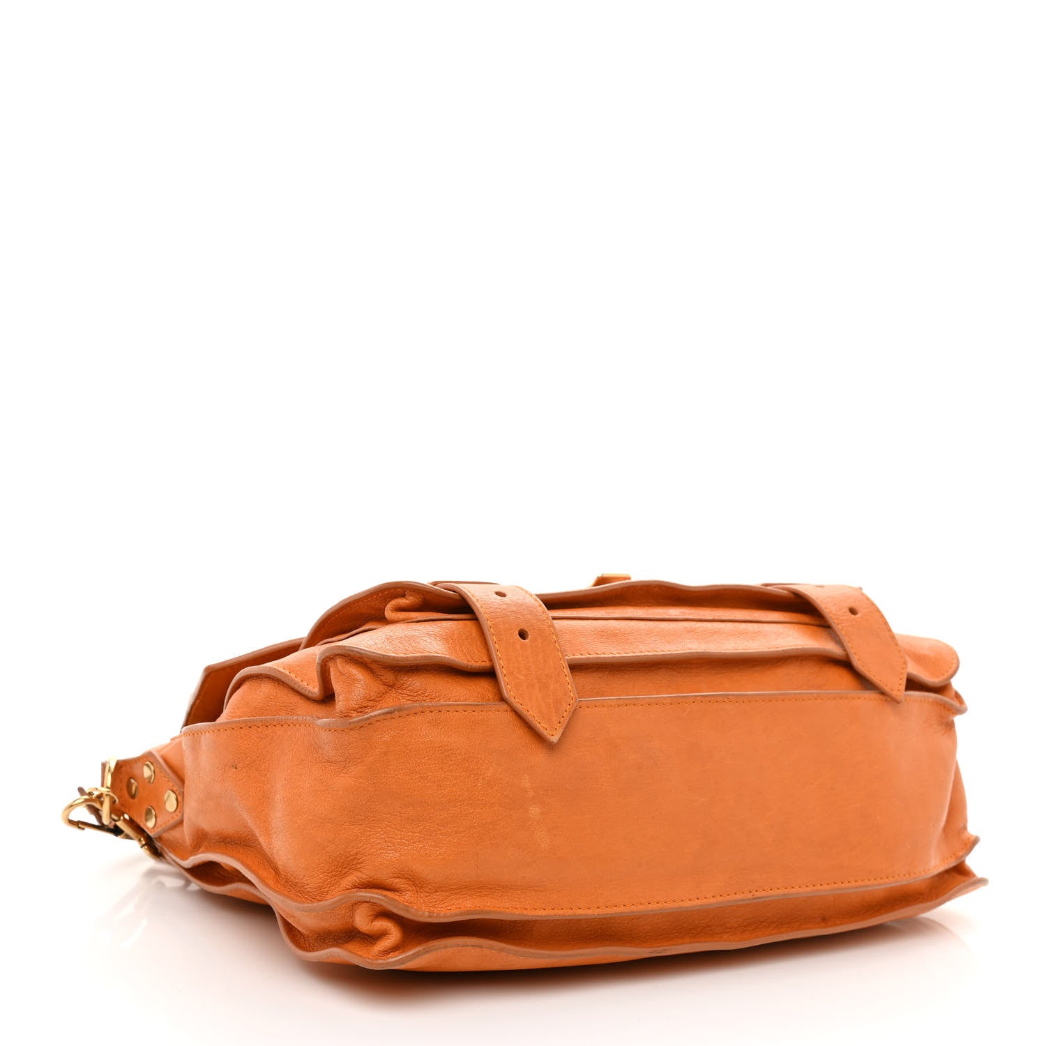 Proenza Schouler Lambskin Medium PS1 Satchel Saffron 3 of 15