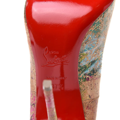 Christian Louboutin Cork Bloom Print So Kate 120 Pumps 37.5 Multicolor 7 of 11