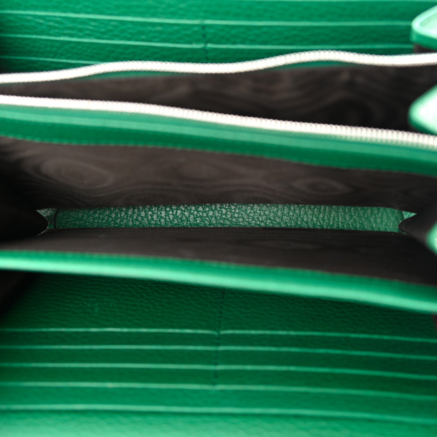 Gucci Calfskin Mini Dionysus Chain Wallet Emerald 5 of 11