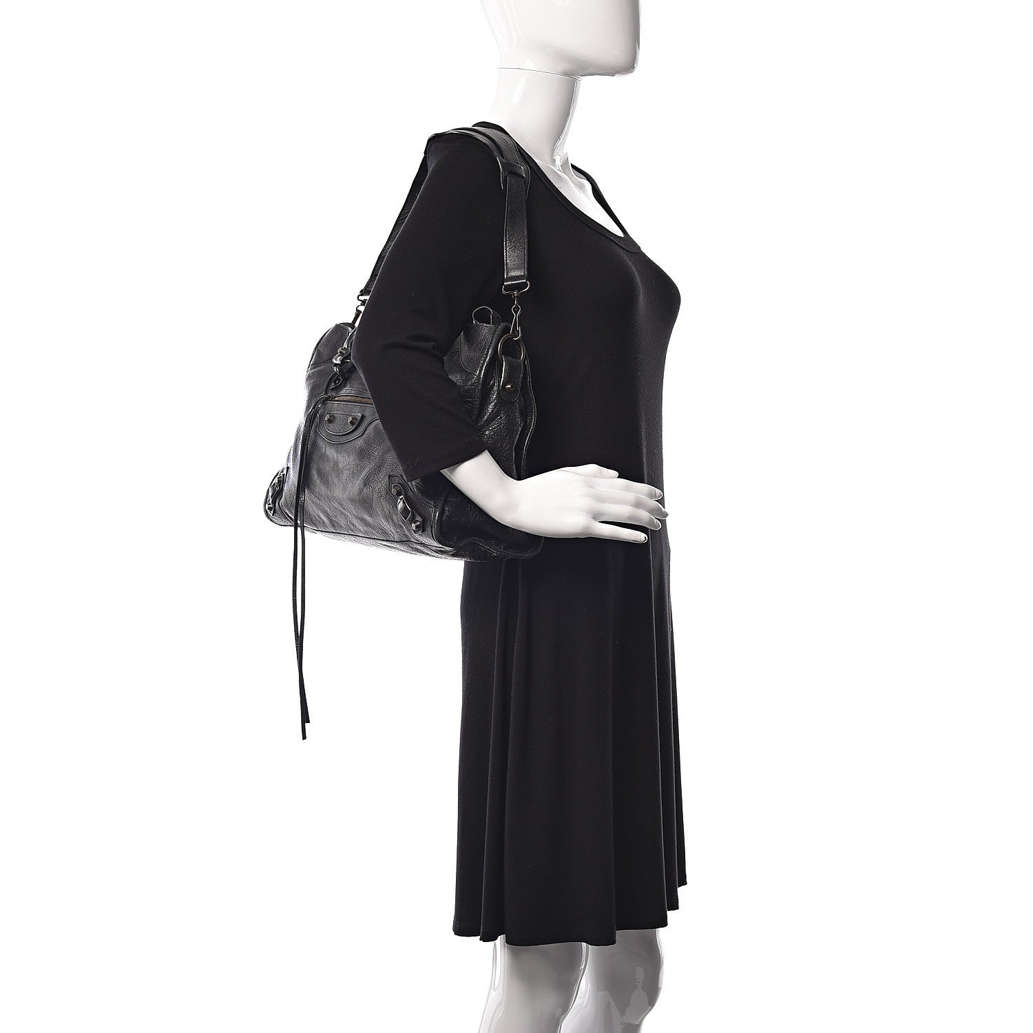 Balenciaga Agneau Classic Hardware City Black 2 of 12