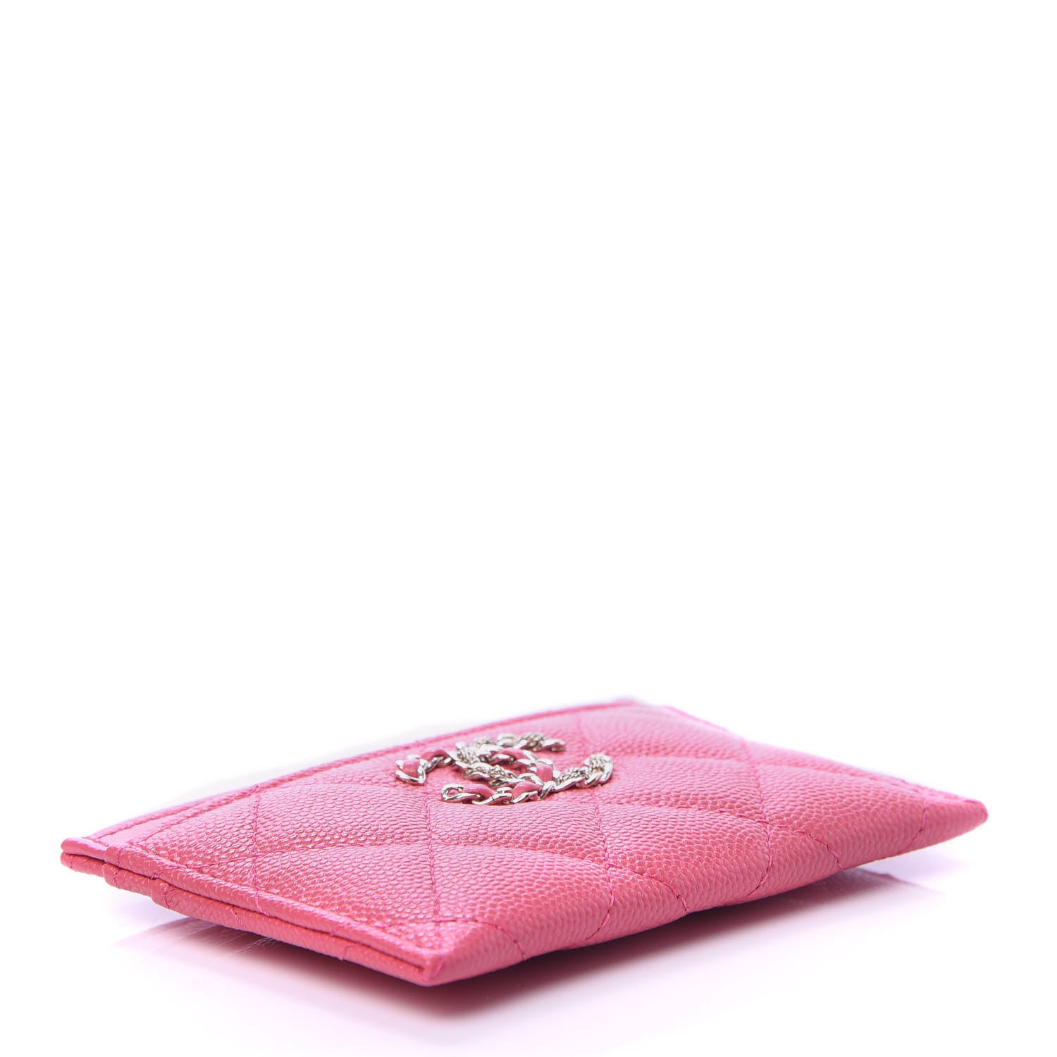 Chanel Caviar Quilted French New Wave Card Holder Rose 4 of 9