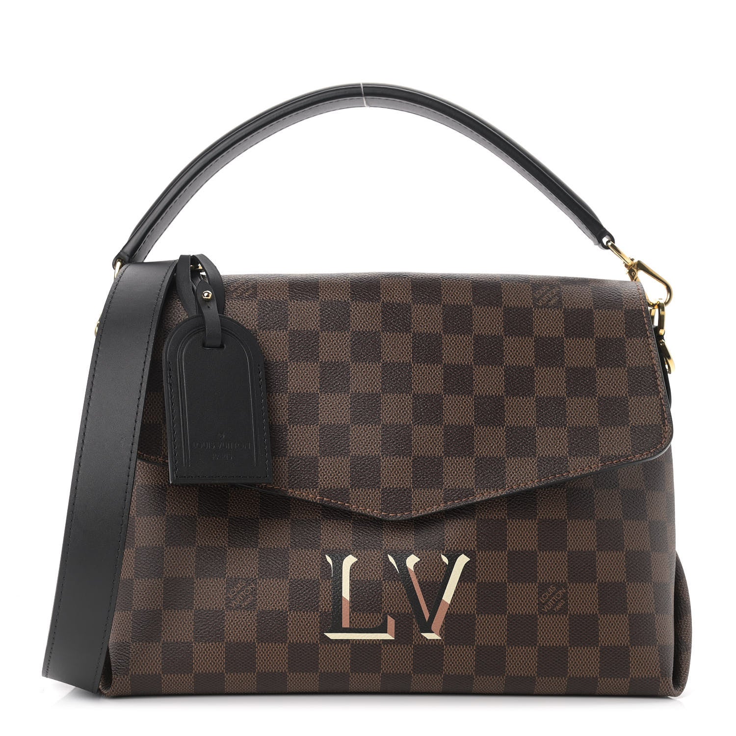 Louis Vuitton Damier Ebene Beaubourg MM 1 of 9