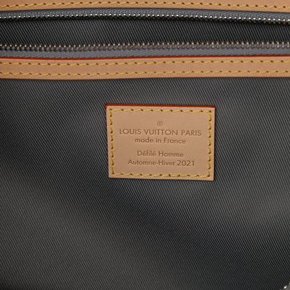 Louis Vuitton Monogram Mirror Keepall Bandouliere 50 Silver 6 of 8