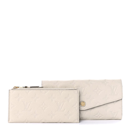 Louis Vuitton Empreinte Curieuse Wallet Neige 2 of 9