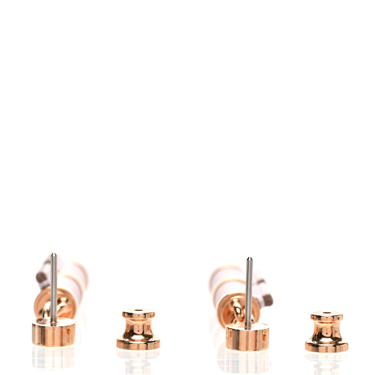 Hermes Swift PM Charniere Earrings Mauve Pale 5 of 6