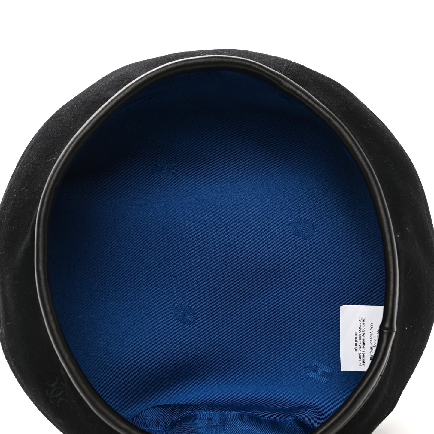 Cashmere Lambskin Saint Honore Beret 57 Black