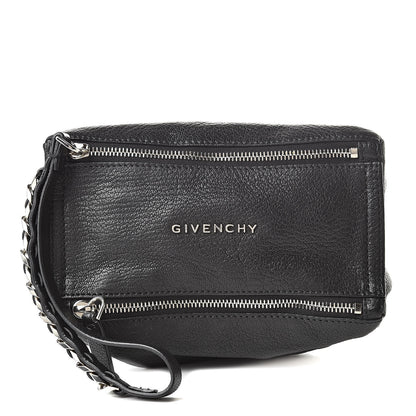Givenchy Sugar Goatskin Pandora Wristlet Black 1 of 9