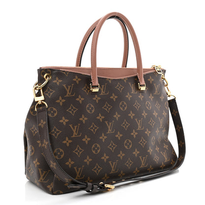 Louis Vuitton Monogram Pallas Rose Ballerine 3 of 10