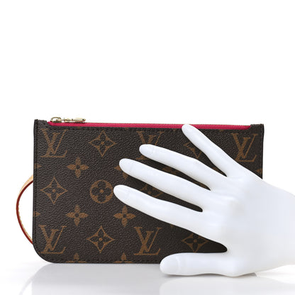 Louis Vuitton Monogram Neverfull PM Pochette Pivoine 2 of 8