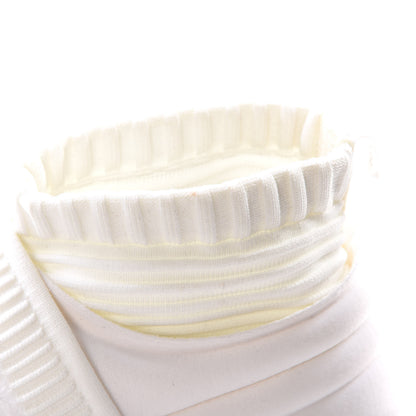 Chanel Stretch Fabric CC Sneakers 36.5 White 10 of 10